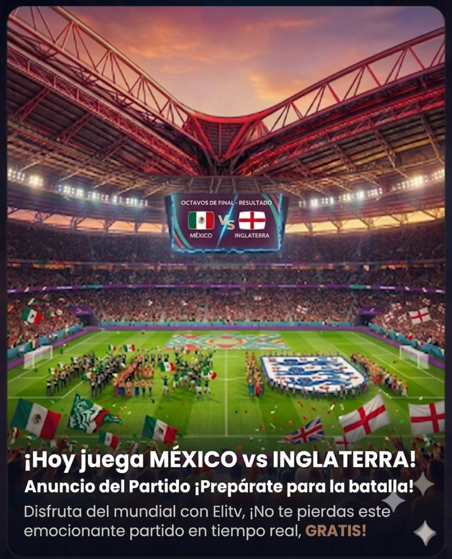 Ver Mundial FIFA 2026 y Champions League en vivo con ElitV IPTV